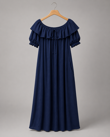 Linen Blend Sundress