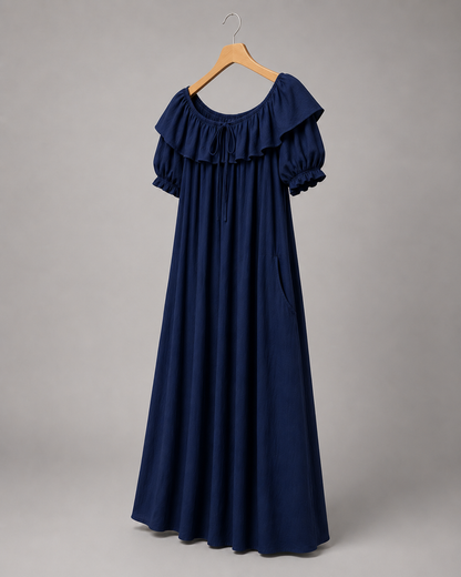 Linen Blend Sundress