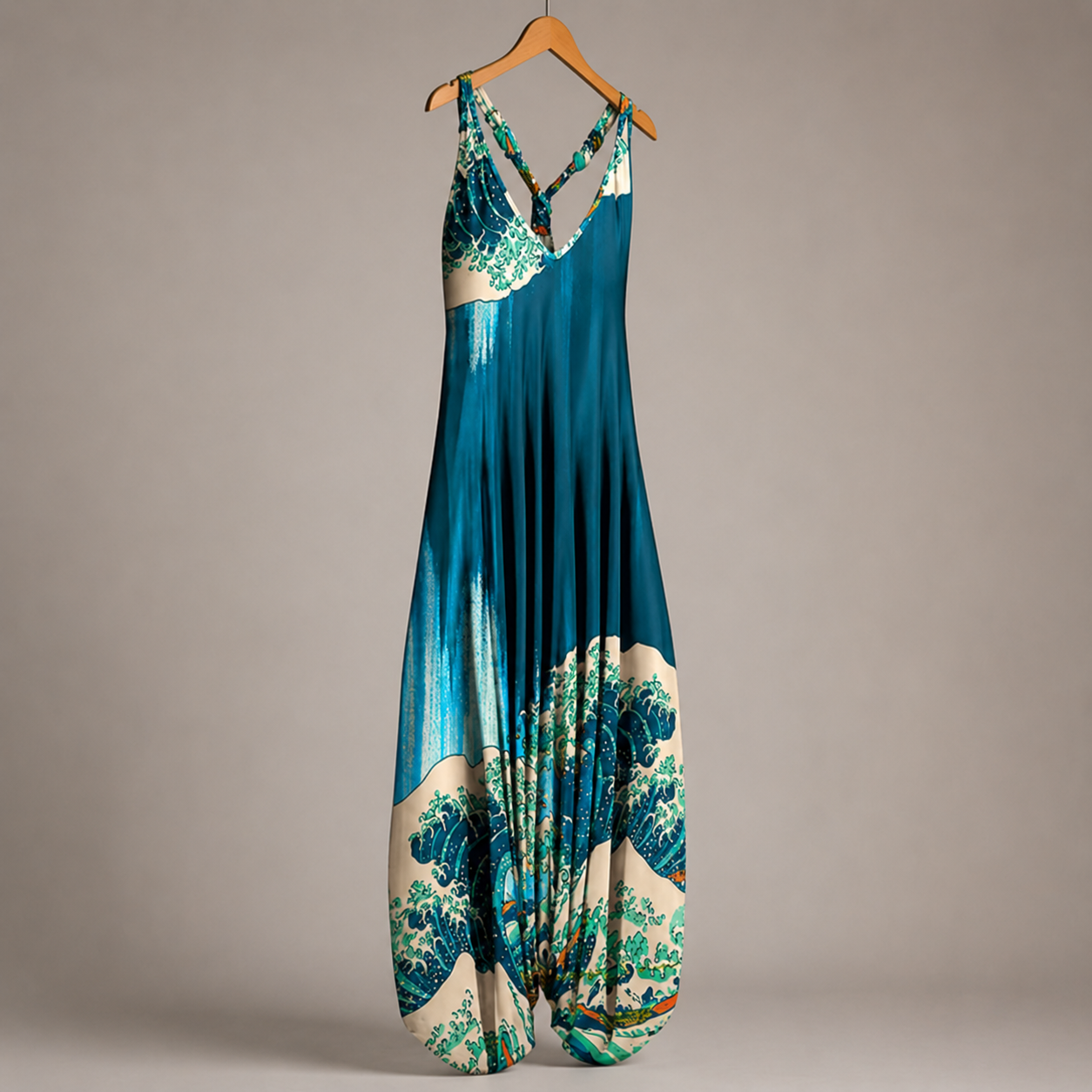 Belted Palazzo Jumpsuit