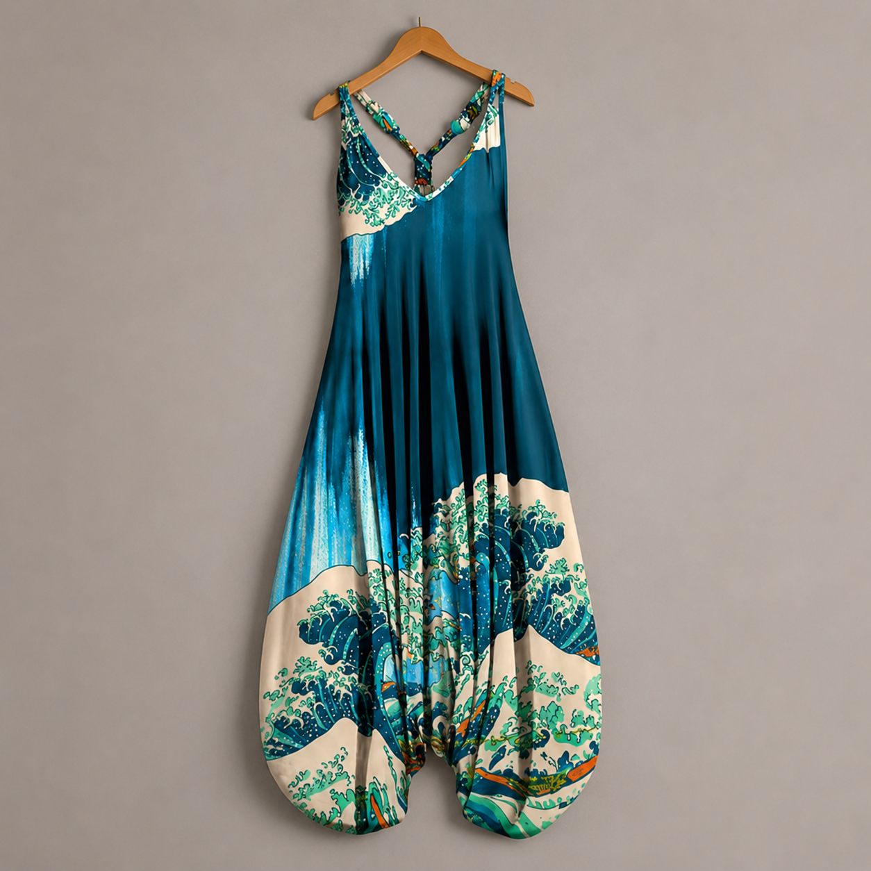 Belted Palazzo Jumpsuit