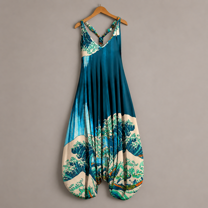 Belted Palazzo Jumpsuit