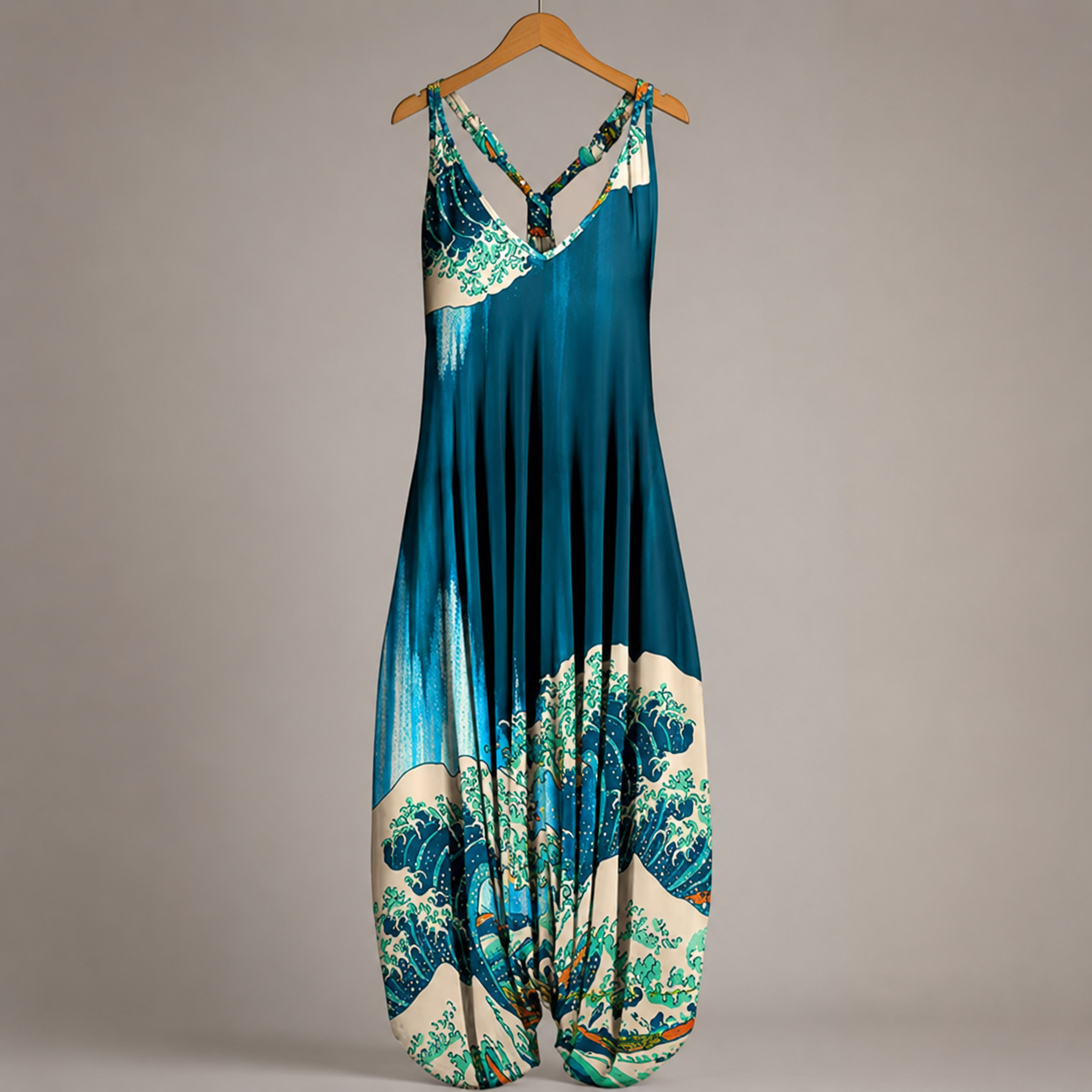 Belted Palazzo Jumpsuit