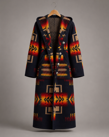 Double-Breasted Wool Coat