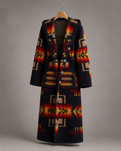 Double-Breasted Wool Coat